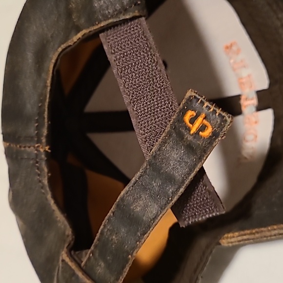 Stetson Baseball Cap, Adjustable, Leather Looking Matetial, Western, Brown - Picture 12 of 13